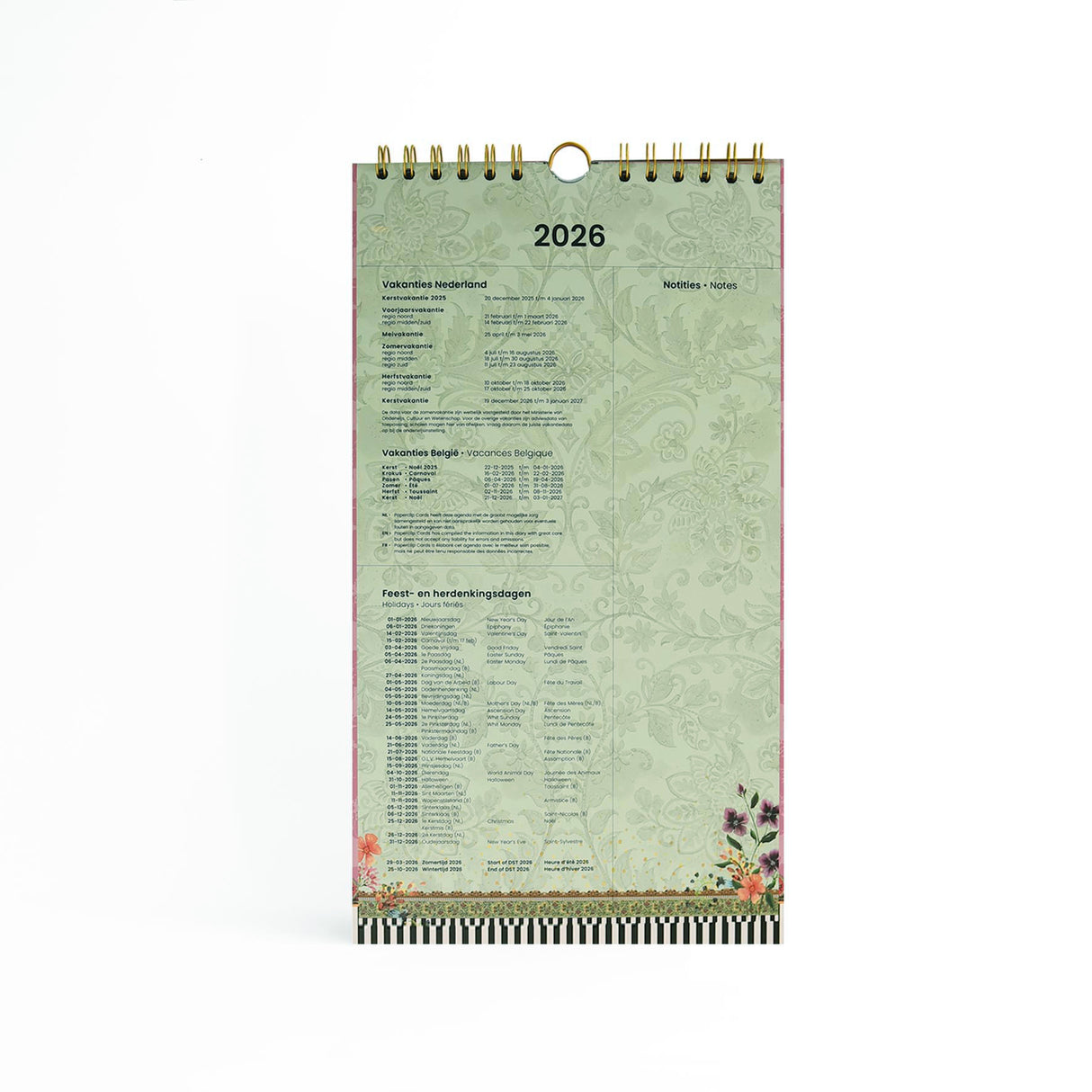Melli Mello Bloomscape Familieplanner 2026