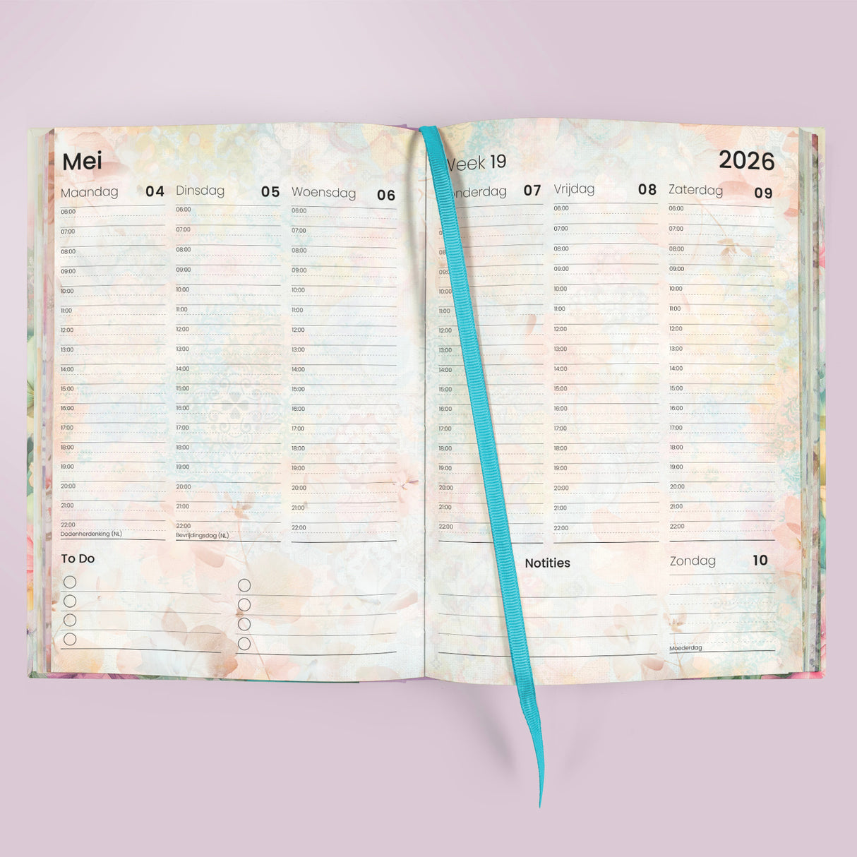 Endless Mae Dreamy Dawn Life Planner Agenda 2026