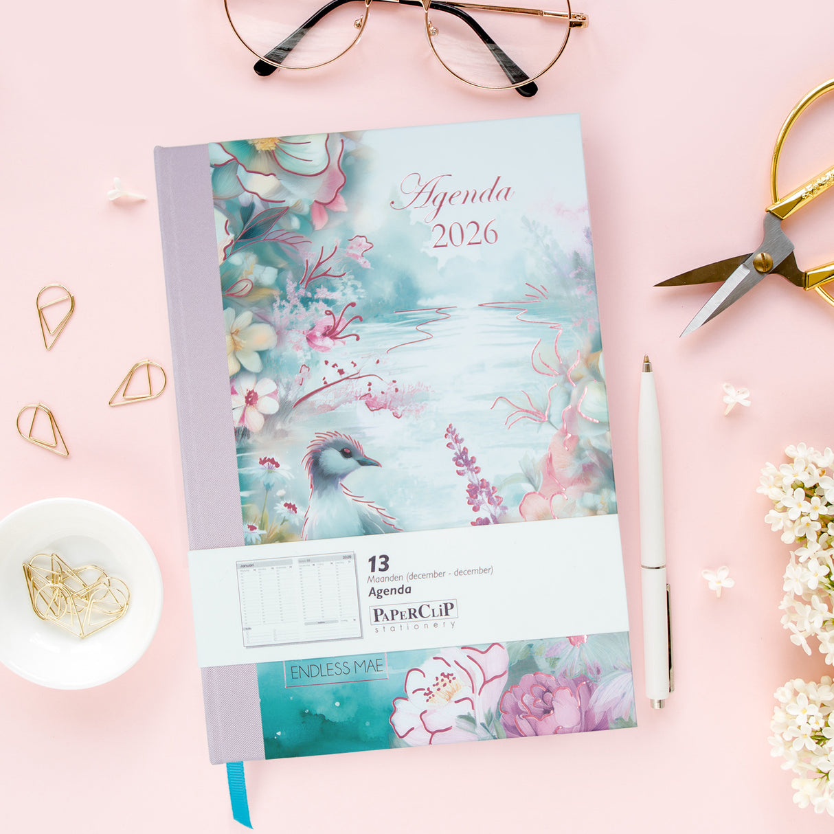 Endless Mae Dreamy Dawn Life Planner Agenda 2026