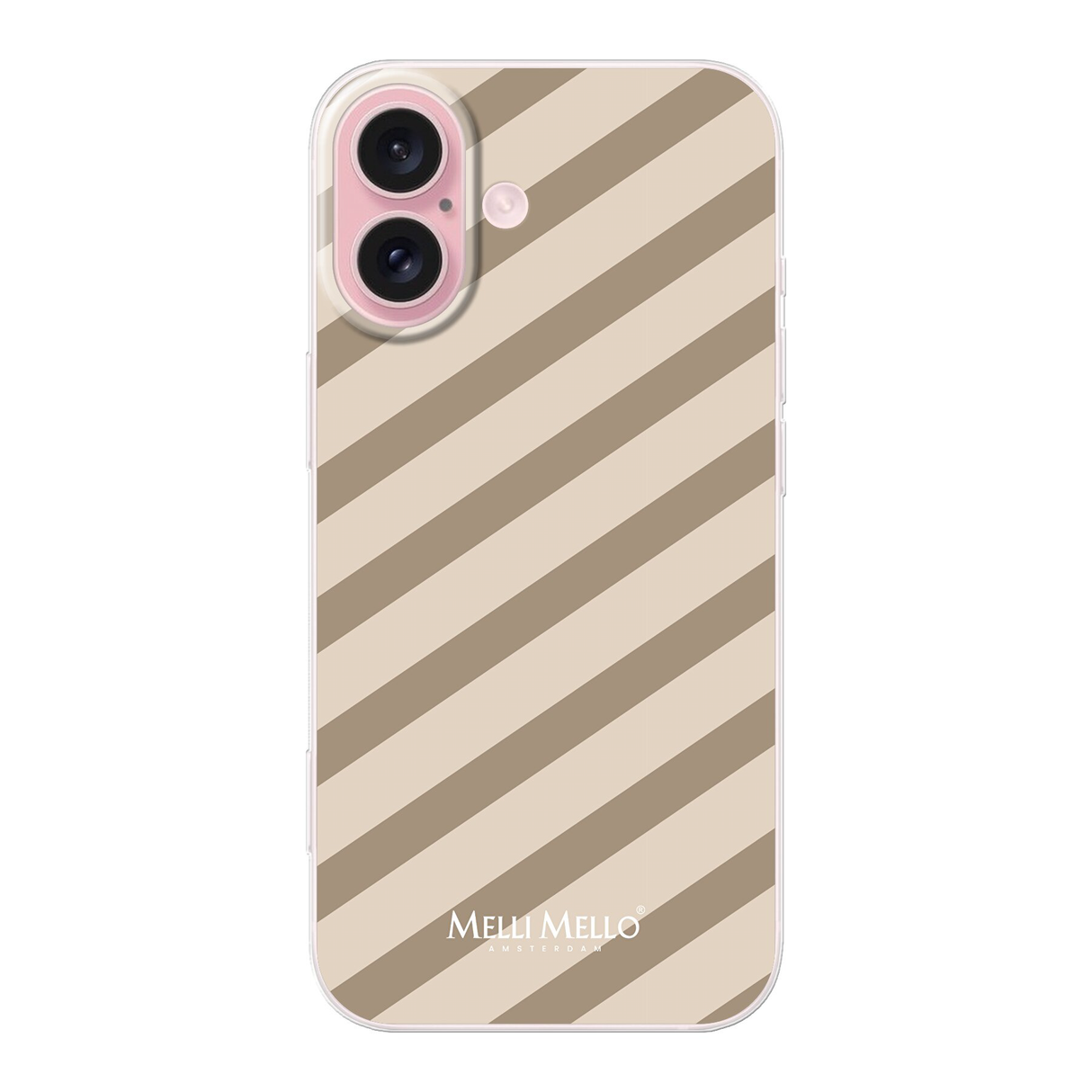 Melli Mello Telefoonhoesje Sand Stripe (Soft case)