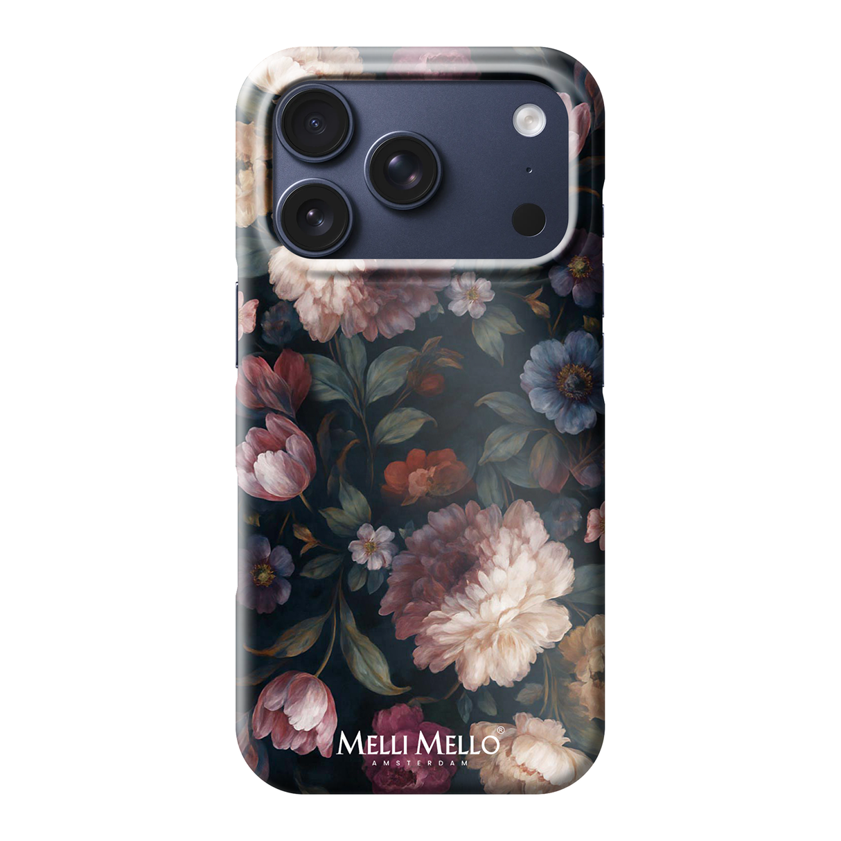 Melli Mello Telefoonhoesje Noir Bloom (Hard case)