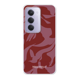 Melli Mello Phone Case Crimson Wave (Soft case)
