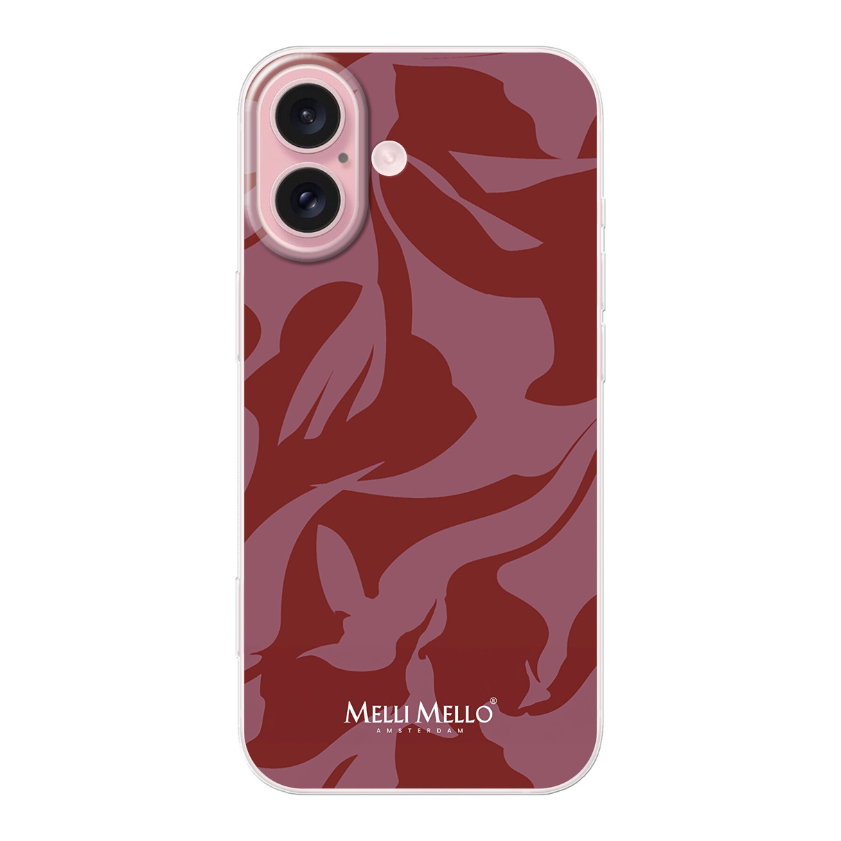 Melli Mello Telefoonhoesje Crimson Wave (Soft case)