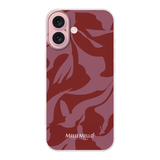 Melli Mello Telefoonhoesje Crimson Wave (Soft case)