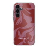 Melli Mello Phone Case Crimson Wave (Tough Case)