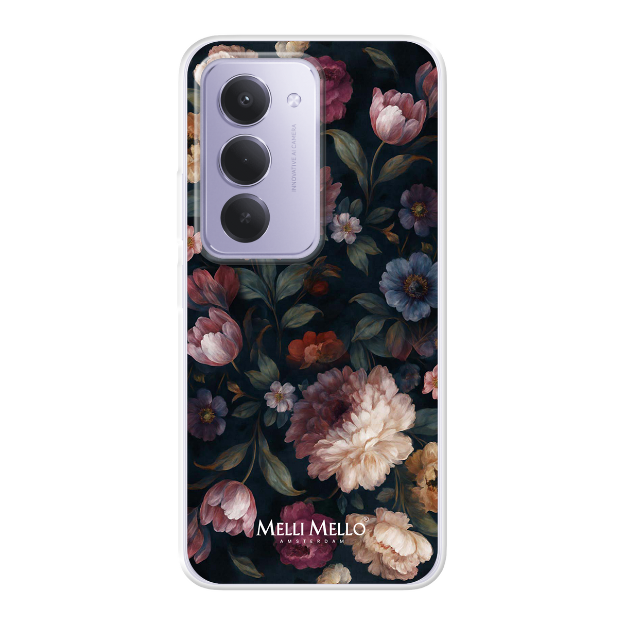 Melli Mello Phone Case Noir Bloom (Soft case)