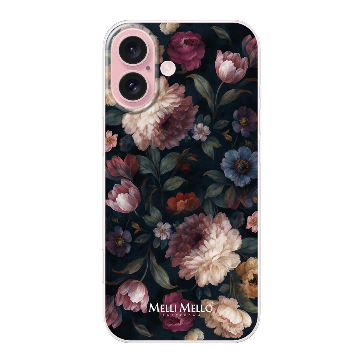 Melli Mello Telefoonhoesje Noir Bloom (Soft case)