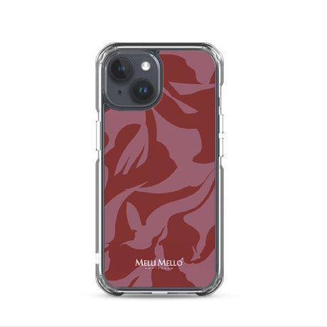 Melli Mello Telefoonhoesje Crimson Wave (Soft case)