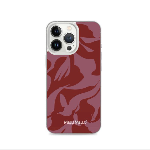 Melli Mello Telefoonhoesje Crimson Wave (Soft case)