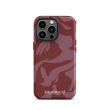 Melli Mello Phone Case Crimson Wave (Tough Case)