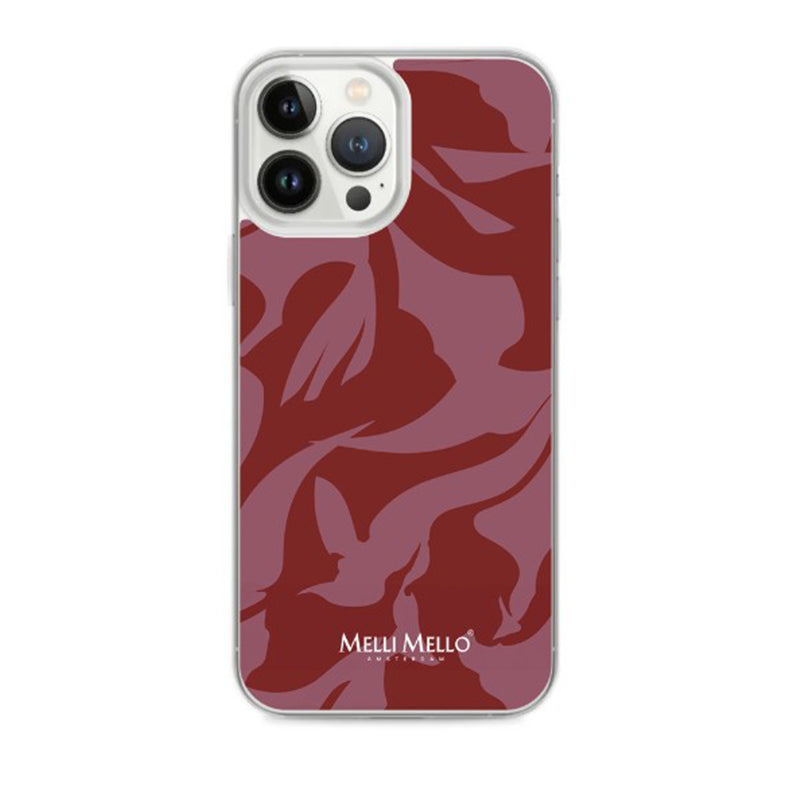 Melli Mello Telefoonhoesje Crimson Wave (Soft case)