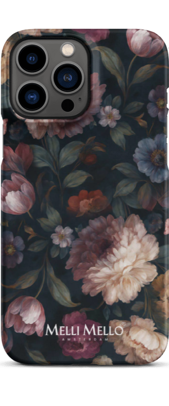 Melli Mello Telefoonhoesje Noir Bloom (Hard case)