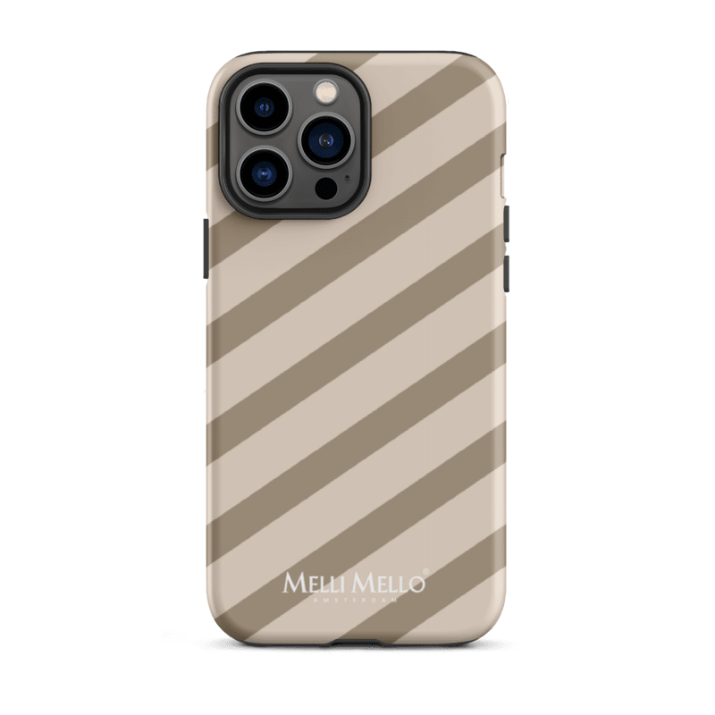 Melli Mello Phone Case Sand Stripe (Tough Case)