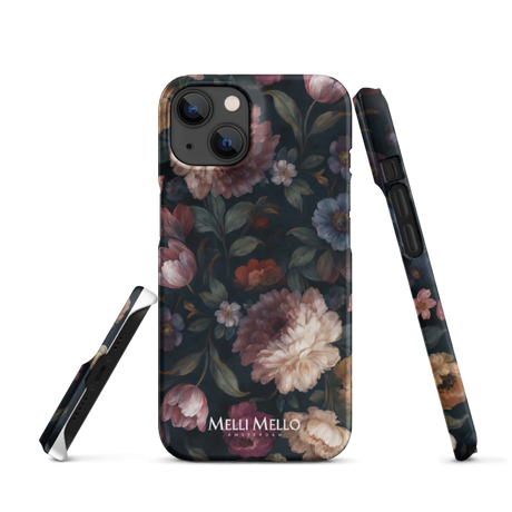 Melli Mello Telefoonhoesje Noir Bloom (Hard Case)