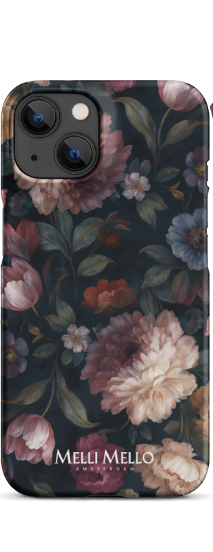 Melli Mello Telefoonhoesje Noir Bloom (Hard case)