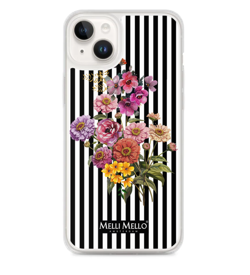 Melli Mello Telefoonhoesje Striped Grace (Soft case)