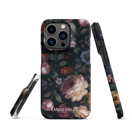 Melli Mello Telefoonhoesje Noir Bloom (Hard Case)