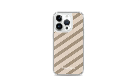 Melli Mello Telefoonhoesje Sand Stripe (Soft case)