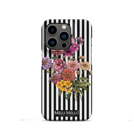 Melli Mello Telefoonhoesje Striped Grace (Hard Case)