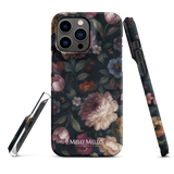 Melli Mello Phone Case Noir Bloom (Hard Case)