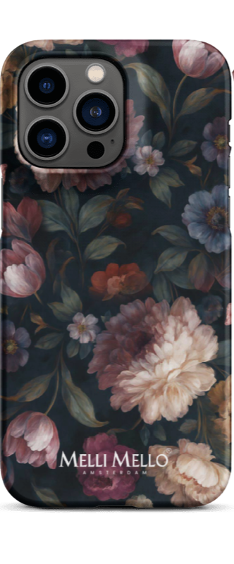 Melli Mello Telefoonhoesje Noir Bloom (Hard case)