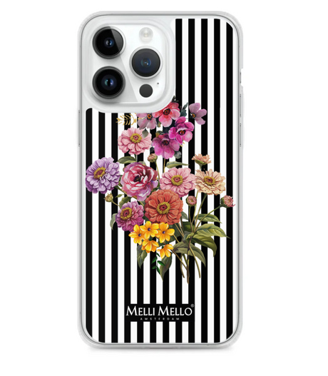 Melli Mello Telefoonhoesje Striped Grace (Soft case)