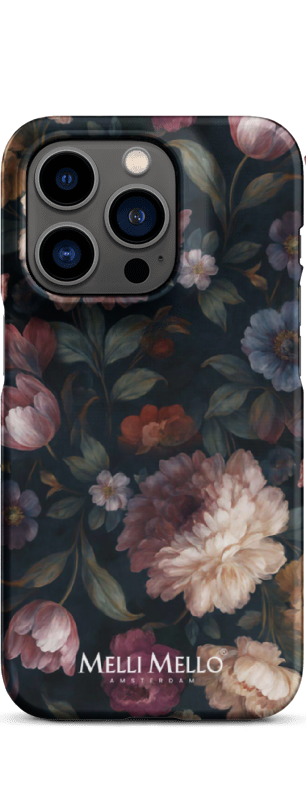 Melli Mello Telefoonhoesje Noir Bloom (Hard case)