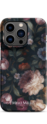 Melli Mello Telefoonhoesje Noir Bloom (Hard case)