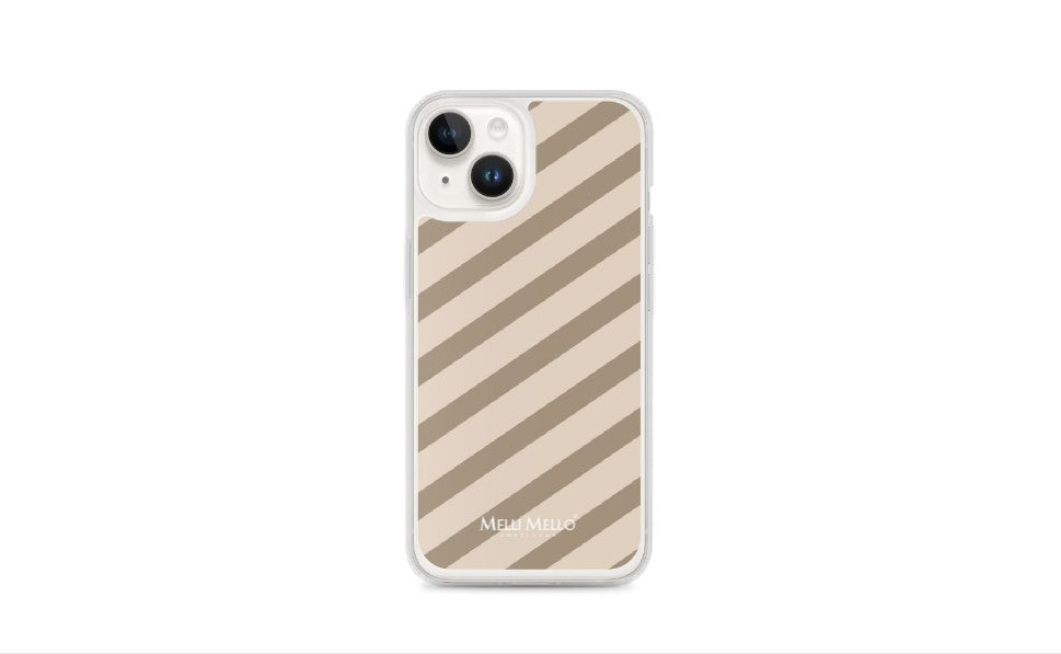 Melli Mello Telefoonhoesje Sand Stripe (Soft case)