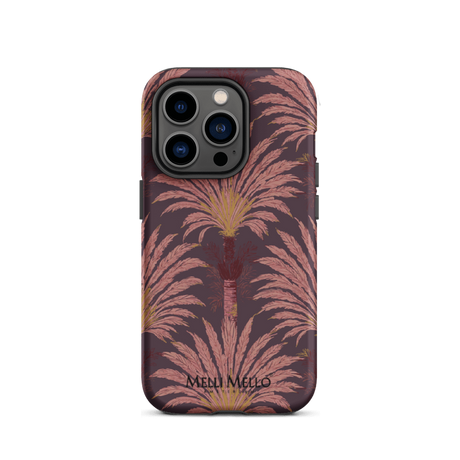 Melli Mello Telefoonhoesje Crimson Palm (Tough Case)