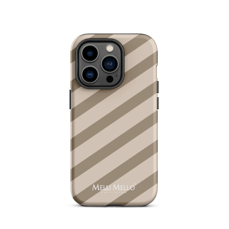 Melli Mello Phone Case Sand Stripe (Tough Case)