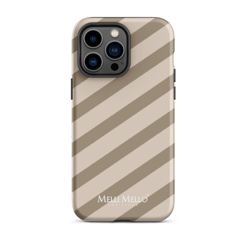 Melli Mello Phone Case Sand Stripe (Tough Case)