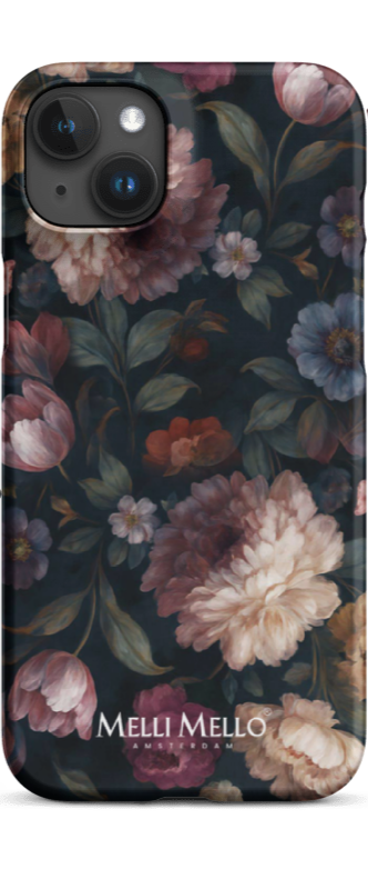 Melli Mello Telefoonhoesje Noir Bloom (Hard case)