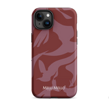 Melli Mello Phone Case Crimson Wave (Tough Case)