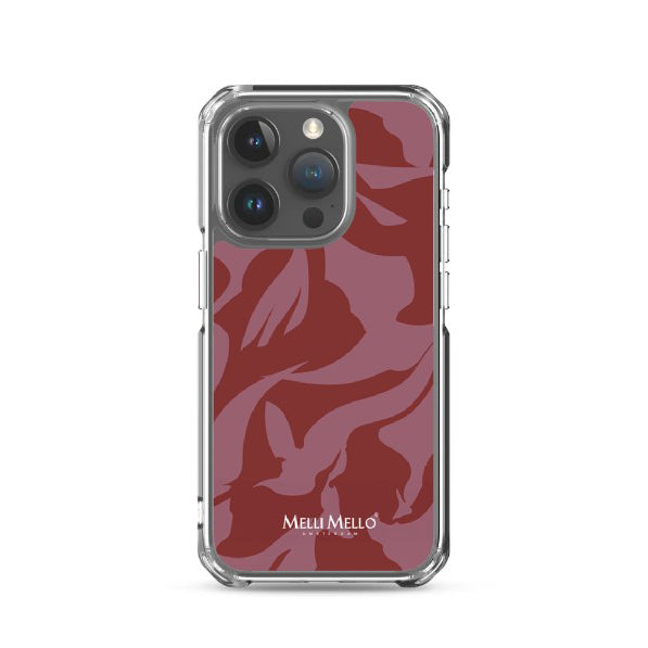 Melli Mello Telefoonhoesje Crimson Wave (Soft case)