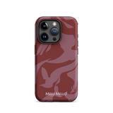 Melli Mello Phone Case Crimson Wave (Tough Case)