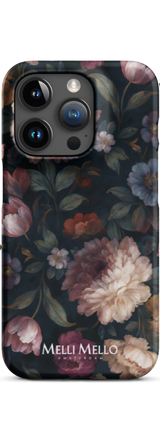 Melli Mello Telefoonhoesje Noir Bloom (Hard case)