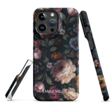 Melli Mello Phone Case Noir Bloom (Hard Case)