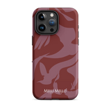 Melli Mello Phone Case Crimson Wave (Tough Case)