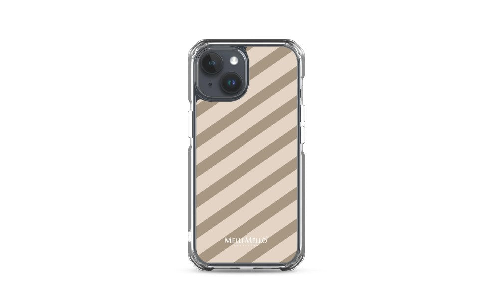 Melli Mello Telefoonhoesje Sand Stripe (Soft case)