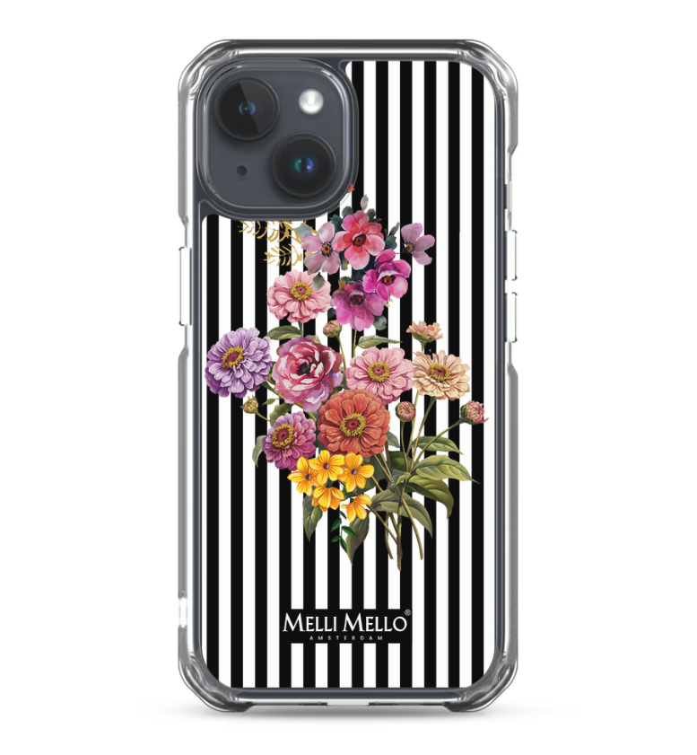 Melli Mello Telefoonhoesje Striped Grace (Soft case)