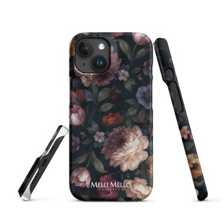 Melli Mello Telefoonhoesje Noir Bloom (Hard Case)