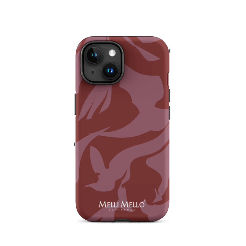 Melli Mello Phone Case Crimson Wave (Tough Case)