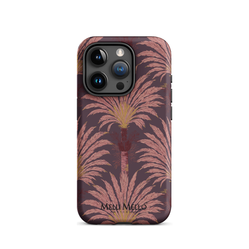 Melli Mello Telefoonhoesje Crimson Palm (Tough Case)