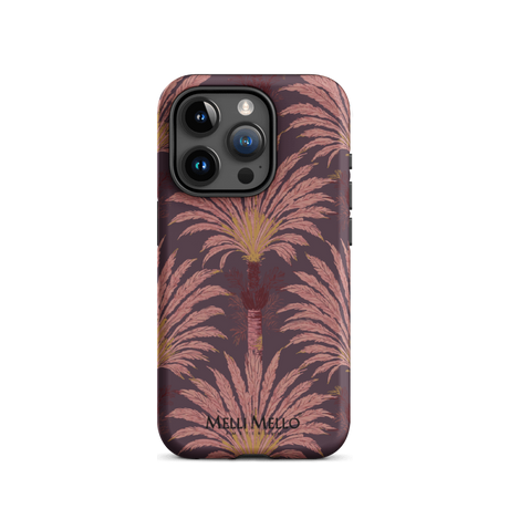 Melli Mello Telefoonhoesje Crimson Palm (Tough Case)