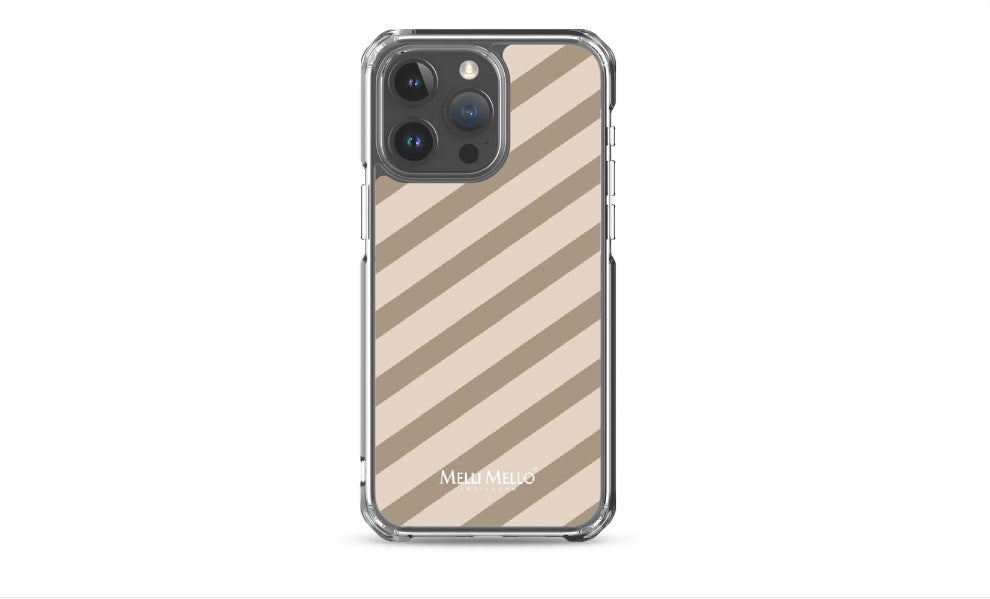 Melli Mello Telefoonhoesje Sand Stripe (Soft case)