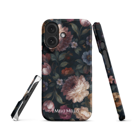 Melli Mello Telefoonhoesje Noir Bloom (Hard Case)