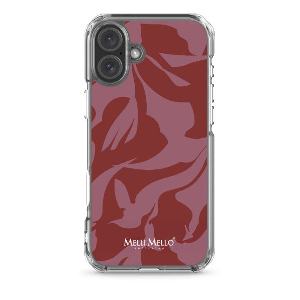 Melli Mello Telefoonhoesje Crimson Wave (Soft case)