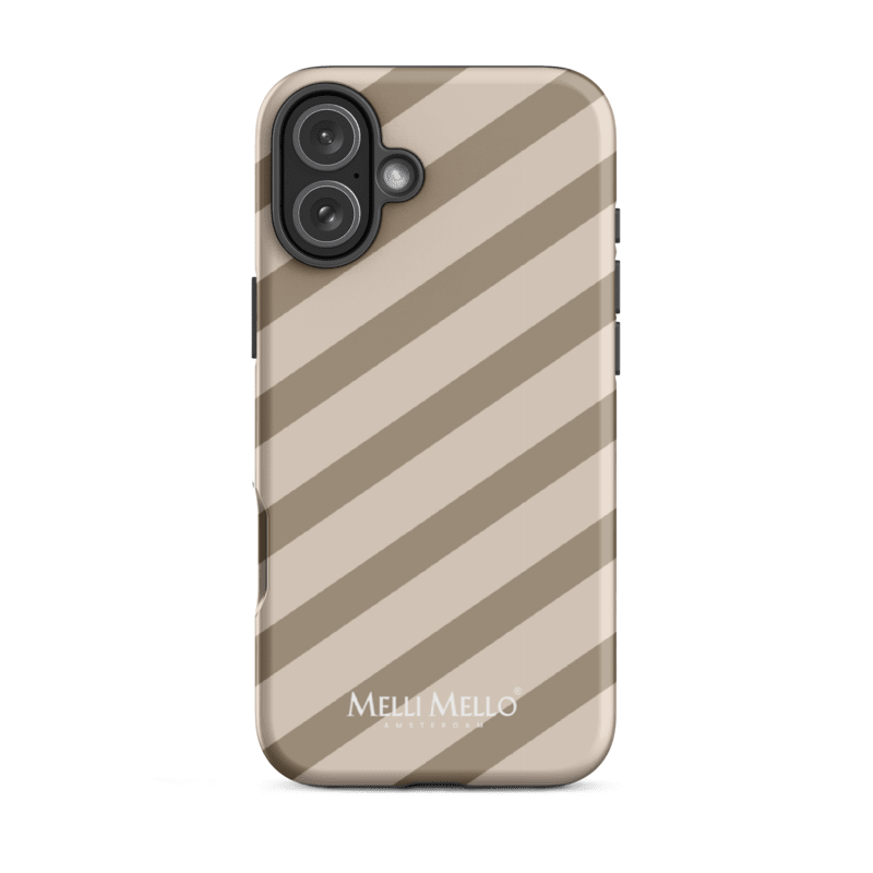 Melli Mello Phone Case Sand Stripe (Tough Case)