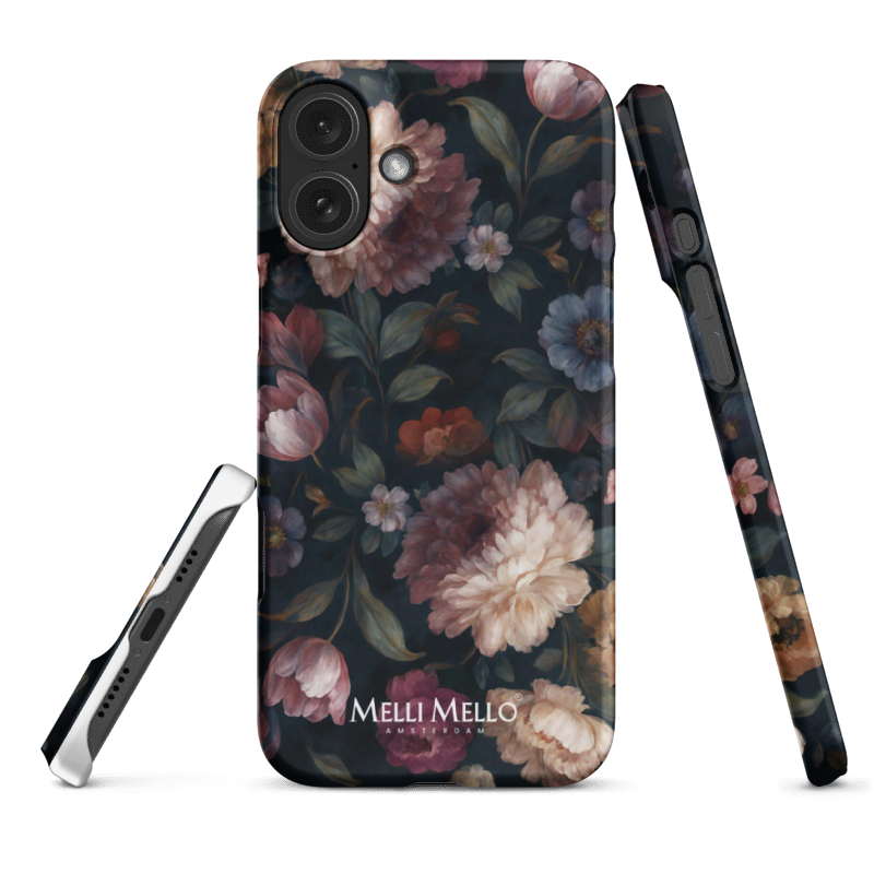 Melli Mello Phone Case Noir Bloom (Hard Case)